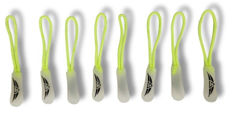 Glow Zipper Pulls