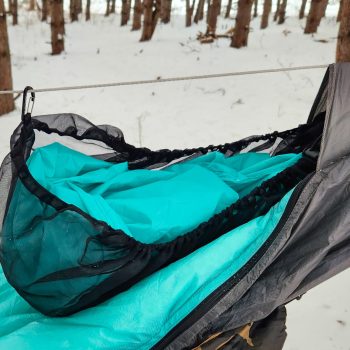 Corner Pocket Hammock Storage